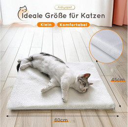 Produktbild von FELIXLEO Tierdecke Selbstheizende Decke für Katzen & Hunde, Katzenbett Flauschig & Weich