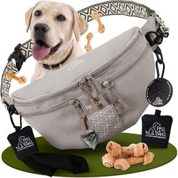 fell&bell Leckerlibeutel mila & me, 3-in-1, mit Snack-& XXL Handyfach, reflektierend, abwaschbar + EXTRAS! – Bild 1 von 5