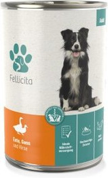 Produktbild von Fellicita Ente, Gans & Hirse - 6 x 400 g