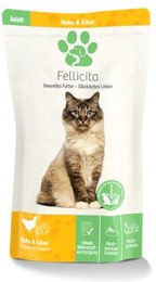 Fellicita Huhn & Käse Katzenfutter - 12 x 100 g – Bild 1 von 3