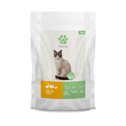 Produktbild von Fellicita Huhn, Pute und Gans 95 g Katzennassfutter