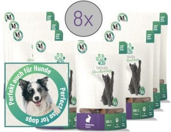 Produktbild von Fellicita Kaninchen Fleischstreifen - 8 x 50 g