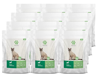 Produktbild von Fellicita Premium Nassfutter für Katzen Damwild Monoprotein - 12 x 95 g