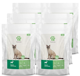 Produktbild von Fellicita Premium Nassfutter für Katzen Damwild Monoprotein - 6 x 295 g
