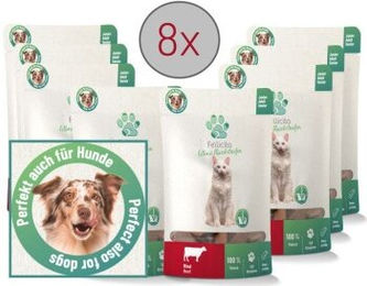 Produktbild von Fellicita Rind Fleischstreifen Hundesnacks - 8 x 50 g
