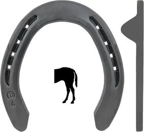 Produktbild von Fer à cheval hinten mit 2 Nägeln Kerckhaert Meister (x20)