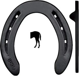 Produktbild von Fer à cheval hinten mit 2 Nägeln Kerckhaert SPO