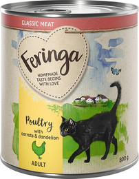 Produktbild von Feringa Classic Meat Menü Geflügel - 6 x 800 g