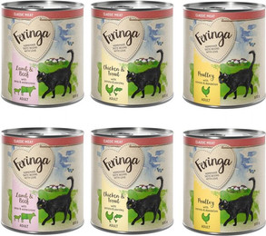 Produktbild von Feringa Classic Meat Probiermix Katzenfutter - 6 x 800 g