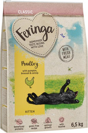 Produktbild von Feringa Kitten Classic Geflügel Trockenfutter - 6,5 kg