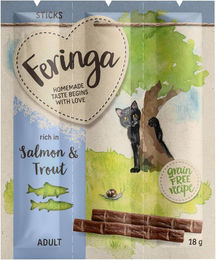 Produktbild von Feringa Sticks Lachs & Forelle - 3 x 6 g