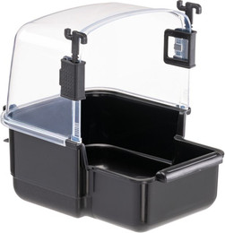 Produktbild von Ferplast Großsittich Vogelbad schwarz