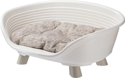 Produktbild von Ferplast Hundebett & Katzenbett Throne mit Baumwollkissen