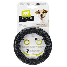 Produktbild von Ferplast Smile Kauring Hundespielzeug schwarz Gr. S
