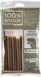 Produktbild von Ferplast Zahnpflege-Snack Snowflake Ascophillum Größe S für kleine Hunde - 7 x 18 g