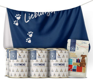 Produktbild von Festliches Schlemmer & Kuschel Paket Weihnachten 2022 - 2490 g