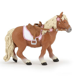 Produktbild von Figur mit Sattel Papo Poney Shetland