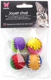 Produktbild von Filzbälle für Katzen + Katzenminze Martin Sellier (x4)