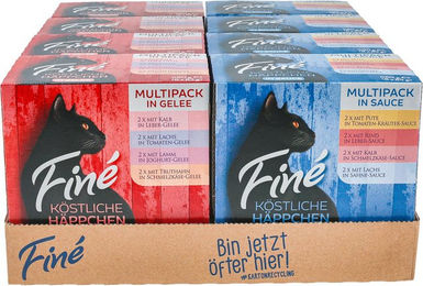 Produktbild von Finé Köstliche Häppchen verschiedene Sorten - 8 x 680 g