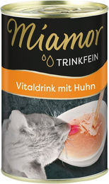 Produktbild von Finnern Miamor Cat Trinkfein Vitaldrink, Huhn, 135 ml