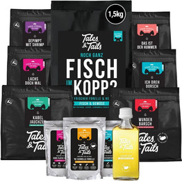 Produktbild von Fischer geht's nicht! Gemischtes Fischpaket für Hunde - 1,5 kg