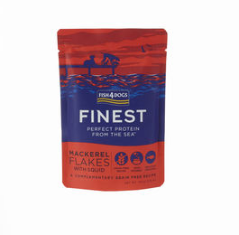Produktbild von Fish4Dogs Finest Makrelenflocken mit Tintenfisch 100 g