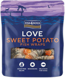 Fish4Dogs Sweet Potato Fish Wraps - 100 g – Bild 1 von 5