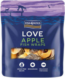 Fish4Dogs Wraps - Apple & Fish - 90 g – Bild 1 von 5