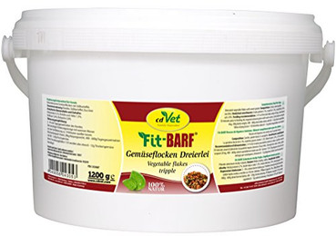 Produktbild von Fit-Barf Gemüseflocken Dreierlei für Hunde - 1,2 kg