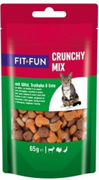Produktbild von FIT+FUN Crunchy Pockets Wild & Geflügel 7x65 g