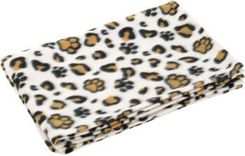 Produktbild von FIT+FUN Fleecedecke Leo Pfote M