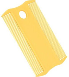 Produktbild von FIT+FUN Flohkamm gelb