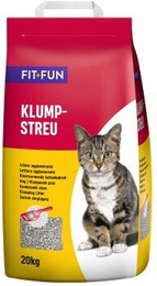 Produktbild von FIT+FUN Katzenstreu klumpend - 20 kg
