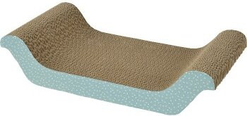 Produktbild von FIT+FUN Kratzpappe Dreiecke grün/türkis