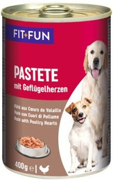 Produktbild von FIT+FUN Pastete Geflügelherzen 6x400 g