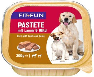 Produktbild von FIT+FUN Pastete mit Lamm und Wild 9x300 g