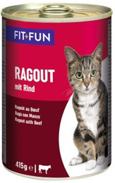 Produktbild von FIT+FUN Ragout Rind 24x415 g