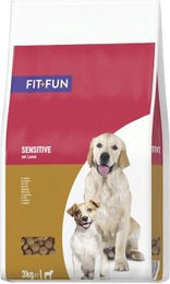 Produktbild von FIT+FUN Trockenfutter Hund Adult Sensitive mit Lamm 3 kg