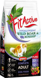 Produktbild von FitActive Pure Hypoallergenic Wildschwein & Hagebutte - 2 x 12 kg