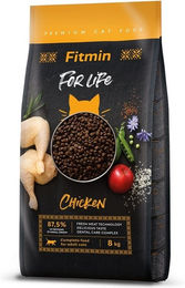 Produktbild von FITMIN Cat For Life Adult Chicken 8 kg für ausgewachsene Katzen mit Huhn