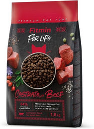 Produktbild von FITMIN Cat For Life Castrate Beef 1,8 kg für kastrierte Katzen mit Rindfleisch