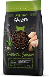 Produktbild von Fitmin Cat For Life Castrate mit Huhn - 8 kg