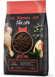 Produktbild von FITMIN Cat For Life Kitten 1,8 kg für Jungtiere, trächtige und säugende Katzen