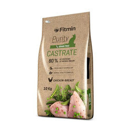 Produktbild von Fitmin Cat Purity Castrate Trockenfutter für Katzen - 10 kg