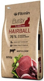 Produktbild von Fitmin Cat Purity Hairball Trockenfutter für Katzen - 10 kg