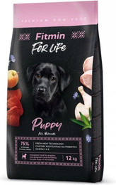 Produktbild von FITMIN Dog For Life Puppy Welpenfutter - 12 kg