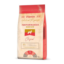 Produktbild von Fitmin Dog Medium Performance Trockenfutter - 2 x 12 kg