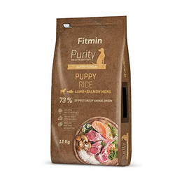 Produktbild von Fitmin Dog Purity Rice Puppy Lamm & Lachs - 12 kg