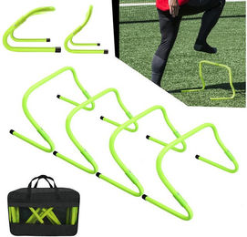 Produktbild von FIVMEN Agility-Hürde Agilität Stangen Sprunghafte Slalomstangen Fussball Trainingsset, für Fußball Training Koordinationstraining, Erwachsene Kinder Hunde