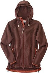 Produktbild von Fjällräven Damen Fleecejacke Övik Hoodie autumn leaf